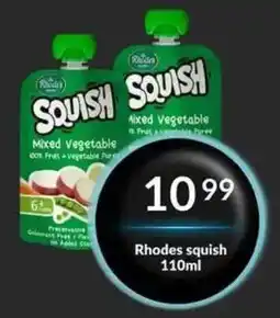 Super Save Rhodes squish offer