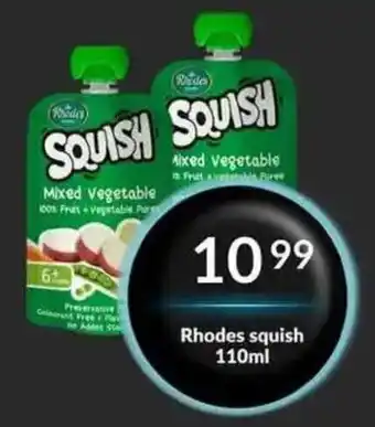 Super Save Rhodes squish offer
