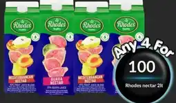 Super Save Rhodes nectar offer