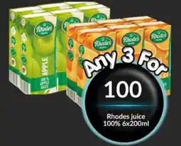 Super Save Rhodes juice offer