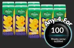 Super Save Rhodes nectar offer