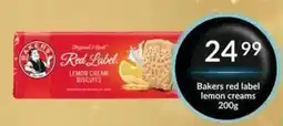 Super Save Bakers red label lemon creams offer
