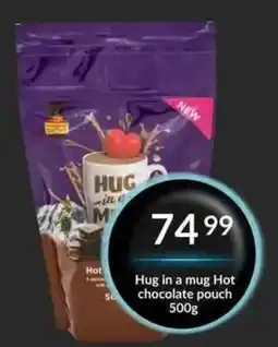 Super Save Hug in a mug Hot chocolate pouch offer