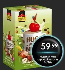 Super Save House of Coffees Hug In A Mug Hazelnut Cappuccino offer