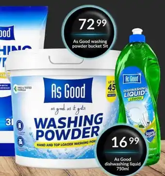 Super Save As Good washing powder offer