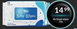 Super Save As Good Baby Wipes offer