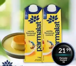 Super Save Parmalat vanilla flavoured custard offer