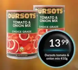 Super Save Dursots tomato & onion mix offer