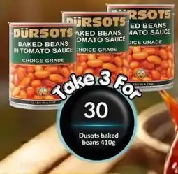Super Save Dusots baked beans offer