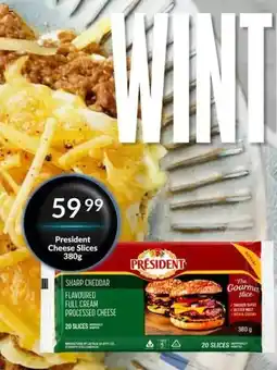 Super Save President Cheese Slices offer