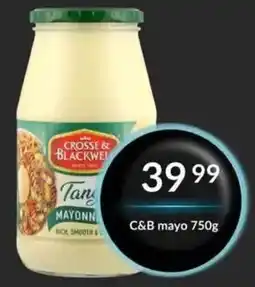 Super Save Crosse & Blackwell Tang Mayonnaise offer