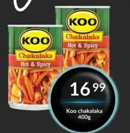 Super Save Koo chakalaka offer