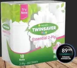 Super Save Twinsaver Essentials offer