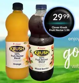 Super Save Clover Krush Fruit Nectar offer