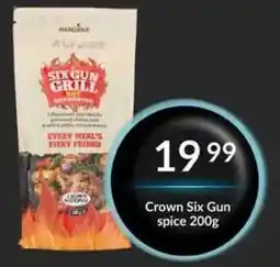 Super Save Crown Six Gun spice offer