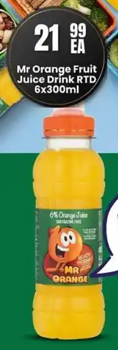 Super Save Mr Orange Fruit Juice Drink RTD offer