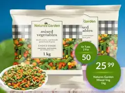 Super Save Natures Garden Mixed Vegetables offer