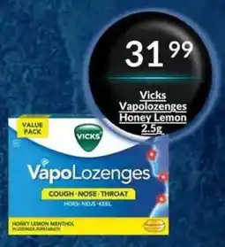 Super Save Vicks VapoLozenges offer