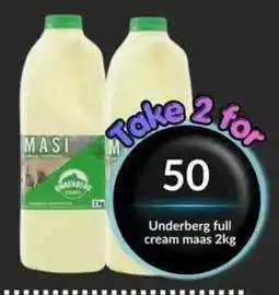 Super Save Underberg full cream maas offer