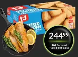 Super Save 1&J Battered Hake Fillet offer