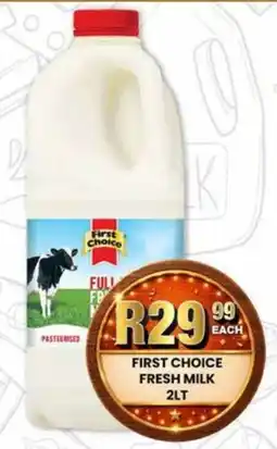 Take 'n Pay First choice fresh milk offer