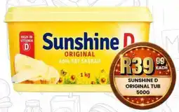 Take 'n Pay Sunshine D Original Tub offer