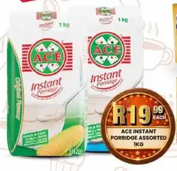Take 'n Pay ACE Instant Porridge Assorted offer
