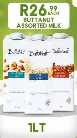 Take 'n Pay Buttanut assorted milk offer