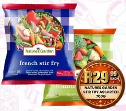 Take 'n Pay Natures garden stir fry assorted offer