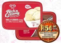 Take 'n Pay Ola rich n creamy ice cream assorted offer