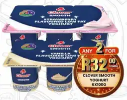 Take 'n Pay Clover smooth yoghurt offer
