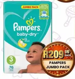Take 'n Pay Pampers jumbo pack offer