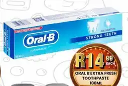 Take 'n Pay Oral-B extra fresh toothpaste offer