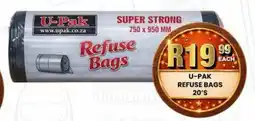 Take 'n Pay U-Pak Refuse Bags offer
