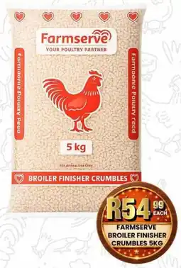 Take 'n Pay Farmserve broiler finisher crumbles offer