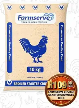 Take 'n Pay Farmserve broiler starter crumbles offer