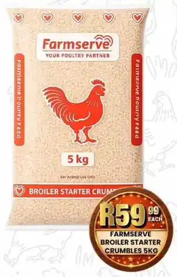 Take 'n Pay Farmserve broiler starter crumbles offer