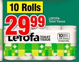 Choppies Lefofa Toilet Tissue offer
