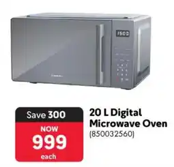 Makro 20 L Digital Microwave Oven offer