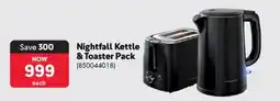 Makro Nightfall Kettle & Toaster Pack offer