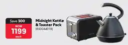 Makro Midnight Kettle & Toaster Pack offer
