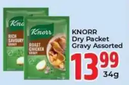 Elite Power Trade Cash & Carry Knorr Dry Packet Gravy Assorted offer