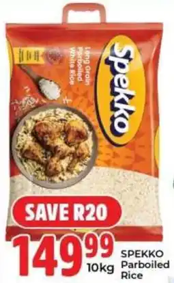 Elite Power Trade Cash & Carry Spekko Parboiled Rice offer