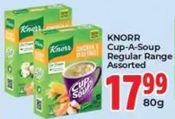 Elite Power Trade Cash & Carry KNORR Cup-A-Soup Regular Range Assorted offer