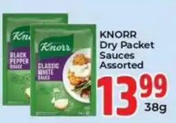 Elite Power Trade Cash & Carry Knorr Dry Packet Sauces Assorted offer