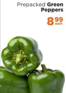 Check Star Prepacked Green Peppers offer