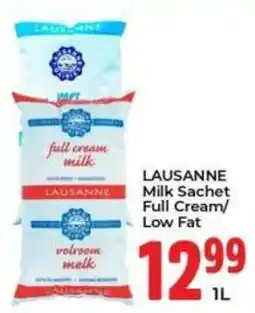 Elite Power Trade Cash & Carry LAUSANNE Milk Sachet Full Cream/ Low Fat offer