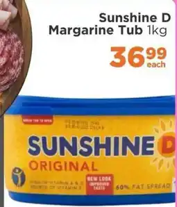 Check Star Sunshine D Margarine Tub offer