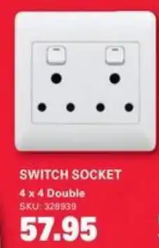 Cashbuild Switch socket offer