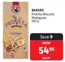 Makro BAKERS ProVita Biscuits Multigrain offer